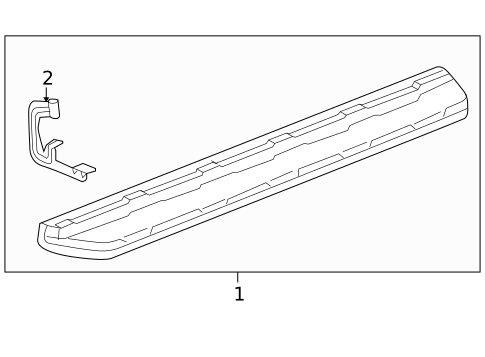 Exterior Trim - Pillars for 2005 Chevrolet Avalanche 2500 #0