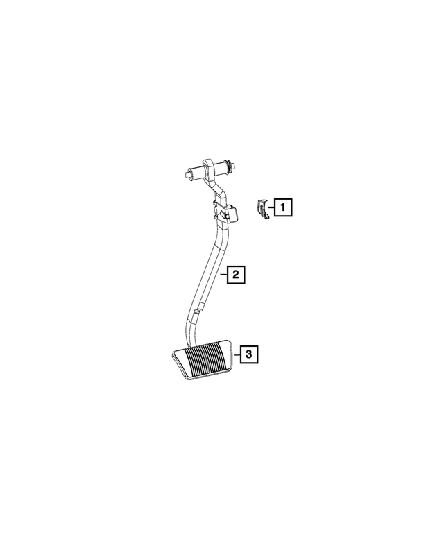 68232659AA - Brakes: Master Cylinder Push Rod Pin Clip for Mopar Image image