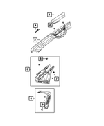 5RJ36PD2AB - Interior Trim: Screw Cover for Mopar Image image