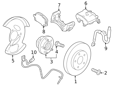 Disc Pads & Brake Shoes for 2014 Chevrolet Captiva Sport #1