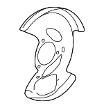 20786118 - Brakes: Splash Shield for GM Image