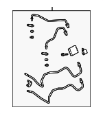 F1FZ7R081H - Cooling System: Inlet Tube for Ford: Focus Image