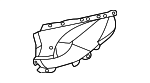 22373001077R63 - Body: Pocket for Mercedes-Benz Image