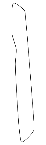 11832PLM000 - : 2001-2005 Honda Civic - Rubber R Back Seal for Honda: Civic Image