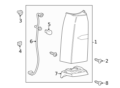 Combination Lamps for 2017 GMC Yukon #0