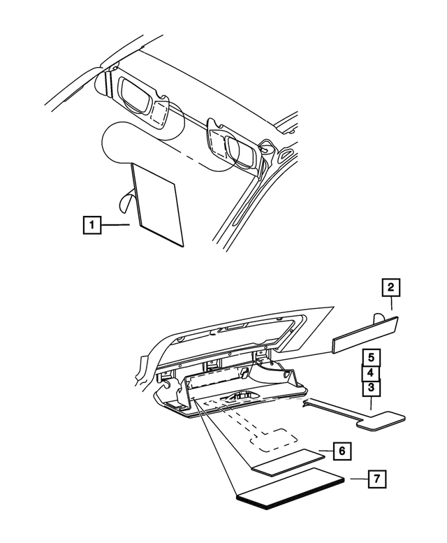 « 5108001AB – Labels All Vehicle Locations : Coussin Anti-chocs Etiquette, Passager pour Mopar Image »
