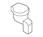 3D0919341H - Body: Front Housing for Audi: A5, A5 Quattro, A6, A6 Quattro, A7 Quattro, allroad, Q5, RS5, RS7, S5, S6, S7, SQ5 Image