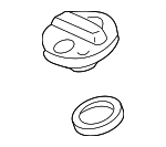 15610REZA00 - Engine: Filler Cap for Honda: Accord, Accord Crosstour, Civic, Clarity, CR-V, Crosstour, Fit, HR-V, Insight, Odyssey, Passport, Pilot, Ridgeline Image