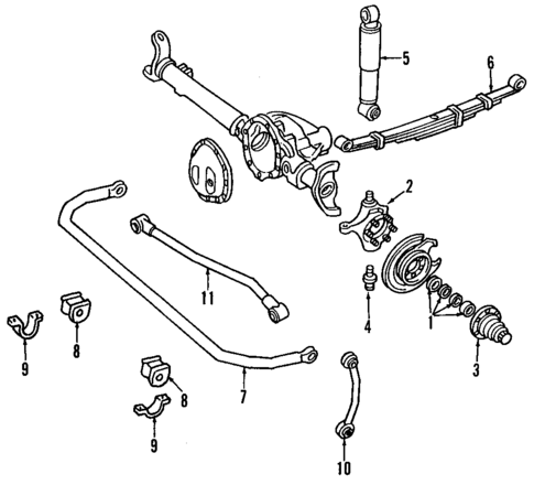 Front Suspension for 1985 Jeep CJ7 #1