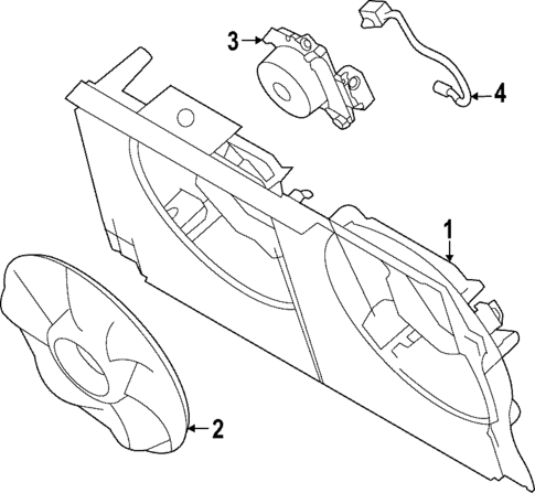 Cooling Fan for 2025 Toyota GR86 #0