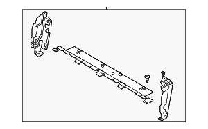 ML3Z8327D - : Air Deflector for Ford: F-150 Image