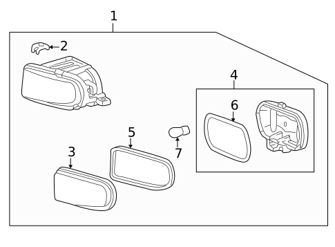 Fog Lamps for 2000 Mercedes-Benz CLK320 #0