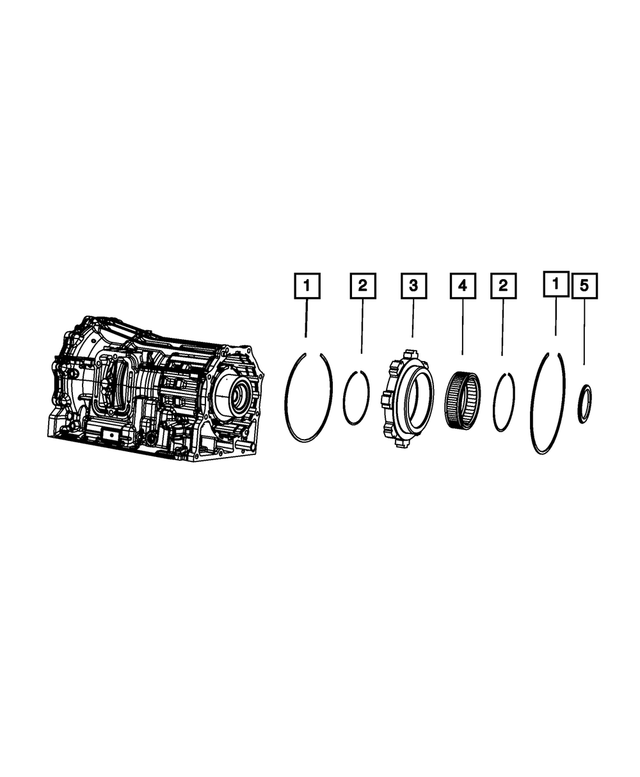 68019905AA - AS68RC; 6-Speed; Automatic Transmission: Snap Ring for Mopar Image image