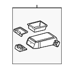 22197004307H91 - Body: Armrest for Mercedes-Benz Image