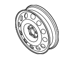 4R3Z1007GA - Suspension: Spare Wheel for Ford: Mustang Image