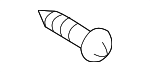 997350616 - Body: Door Trim Panel Screw for Mazda Image