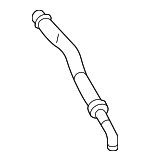 99720104313 - Fuel System: Filler Neck for Porsche: 911, Boxster, Cayman Image