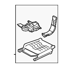 88600BE060T9Y - Body: Cushion Frame for Hyundai: Kona Image