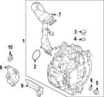 290A0W020P - : Drive Motor for Mitsubishi: Outlander PHEV Image