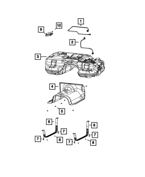 Fuel Tank for 2026 Chrysler Pacifica #2
