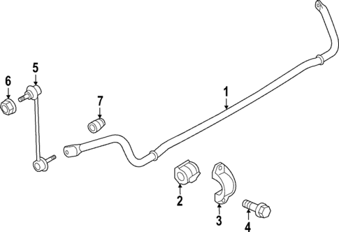 Stabilizer Bar & Components for 2023 Porsche 911 #2