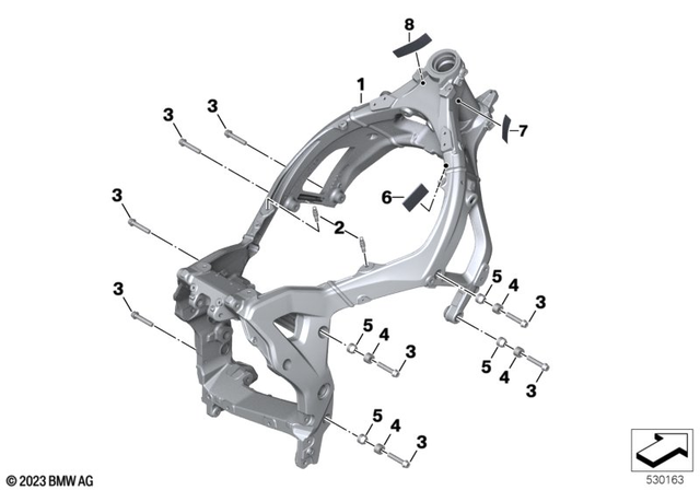 71249457909 - : Label "Tires" for BMW-Motorrad Image