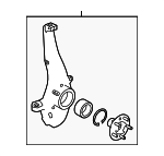 LR146346 - Brakes: Knuckle for Land-Rover Image