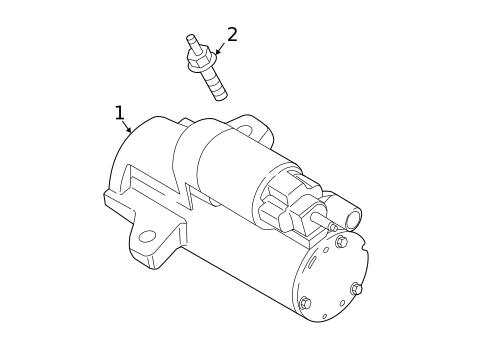 Starter & Related Components for 2018 Ford Fusion #0