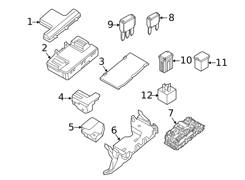 Relays for 2018 Lincoln MKX #0