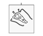 66361ZN50A - Body: Reinforced Panel for Nissan: Altima, Maxima Image