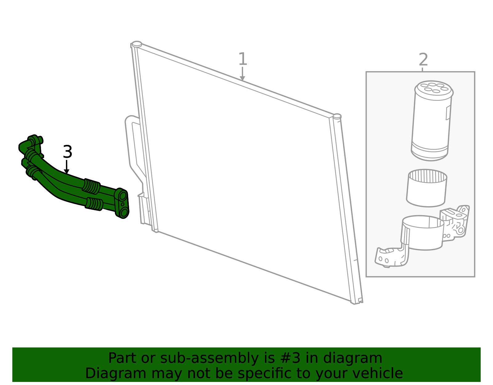 2024-2026 Chevrolet Blazer EV Tube Assembly 85571972 GM | GMPartsDirect.com