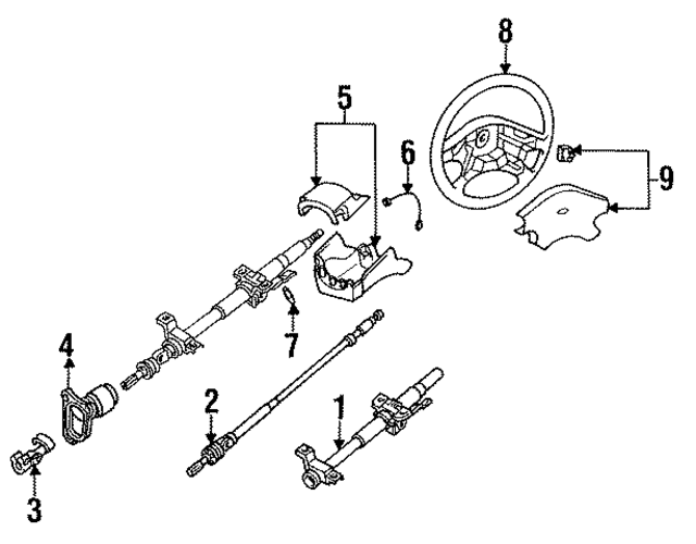 4842062J02 - Steering: Horn Pad for Infiniti Image