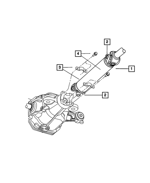 Drive Shaft for 2009 Dodge Viper #0
