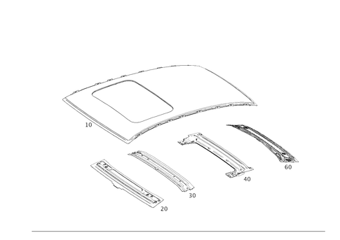 Roof for 2018 Mercedes-Benz E300 #0