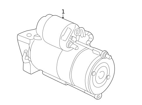Starter for 2004 Cadillac XLR #0