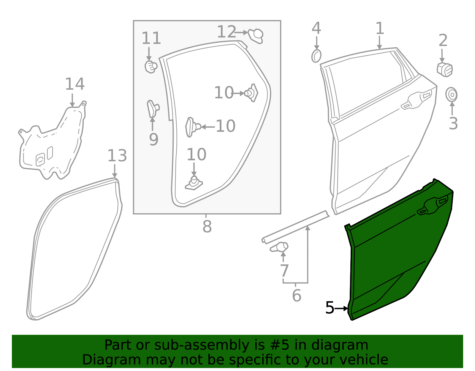 2022-2025 Honda Civic Outer Panel 67651-T20-305ZZ | Honda Factory