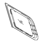 8784026002 - : Quarter Glass for Hyundai: Santa Fe Image