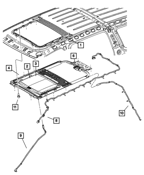 Sunroof for 2004 Dodge Durango #0