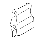 79253036B - Exhaust: Heat Shield for Audi: A6 Quattro, Allroad Quattro, Q7, RS4, S4, S5 Image