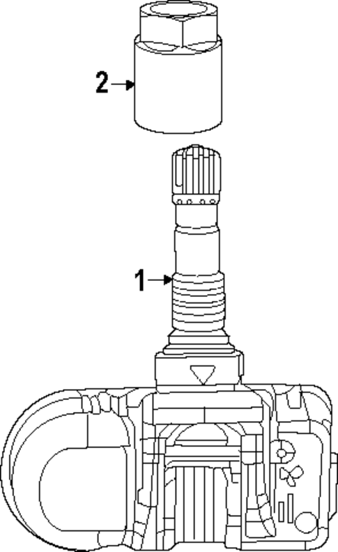 Tire Pressure Monitor Components for 2024 Dodge Charger Daytona #0