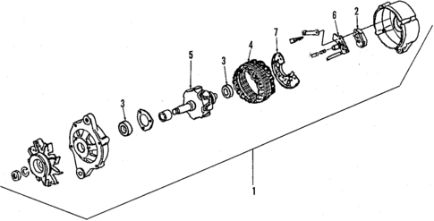 Alternator for 1989 Nissan D21 #1