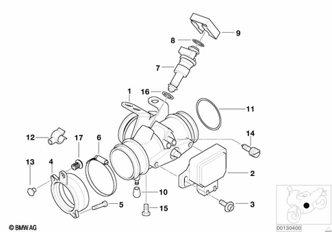 Throttle Valve and Actuator for 2001 BMW-Motorrad R 1150 RT #0