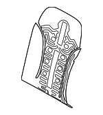88370T6000 - Body: Seat Back Heater for Hyundai Image