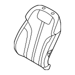 89360T6200U9R - Body: Seat Back Cover for Hyundai Image