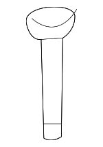 15883308 - Body: Headrest Guide for Chevrolet: Cobalt | Pontiac: G5 Image