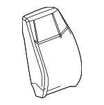 22730389 - Body: Seat Back Pad for Chevrolet: Cobalt | Pontiac: G5 Image