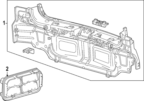 Rear Body for 2025 Cadillac LYRIQ #0