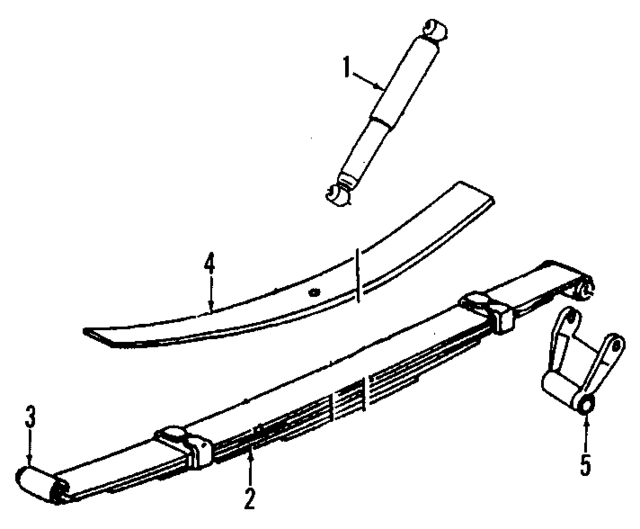 52037788 - Suspension: Leaf Spring Bushing for Mopar Image