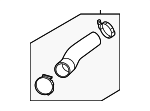 282532M360 - Cooling System: Inlet Hose for Kia Image