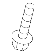 N91207001 - Electrical: Passenger Air Bag Bolt for Audi Image